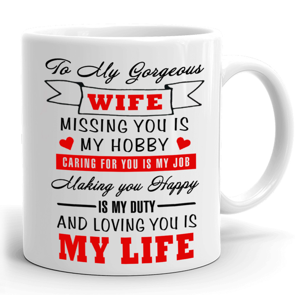 to my wife mug